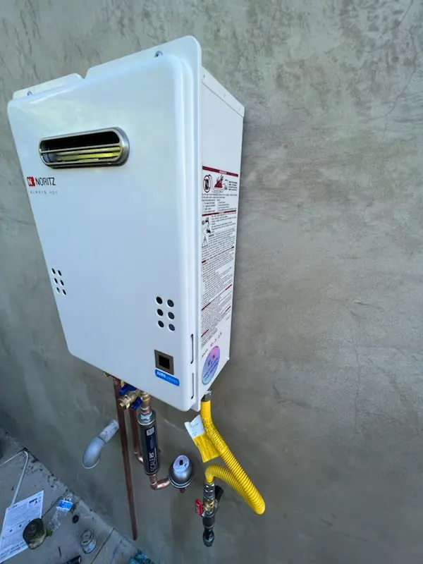 Tankless water heater installation for Colton homes